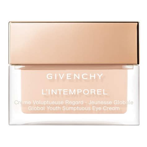 givenchy l'intemporel creme voluptueuse regard|GIVENCHY L'INTEMPOREL Soin contour des yeux anti.